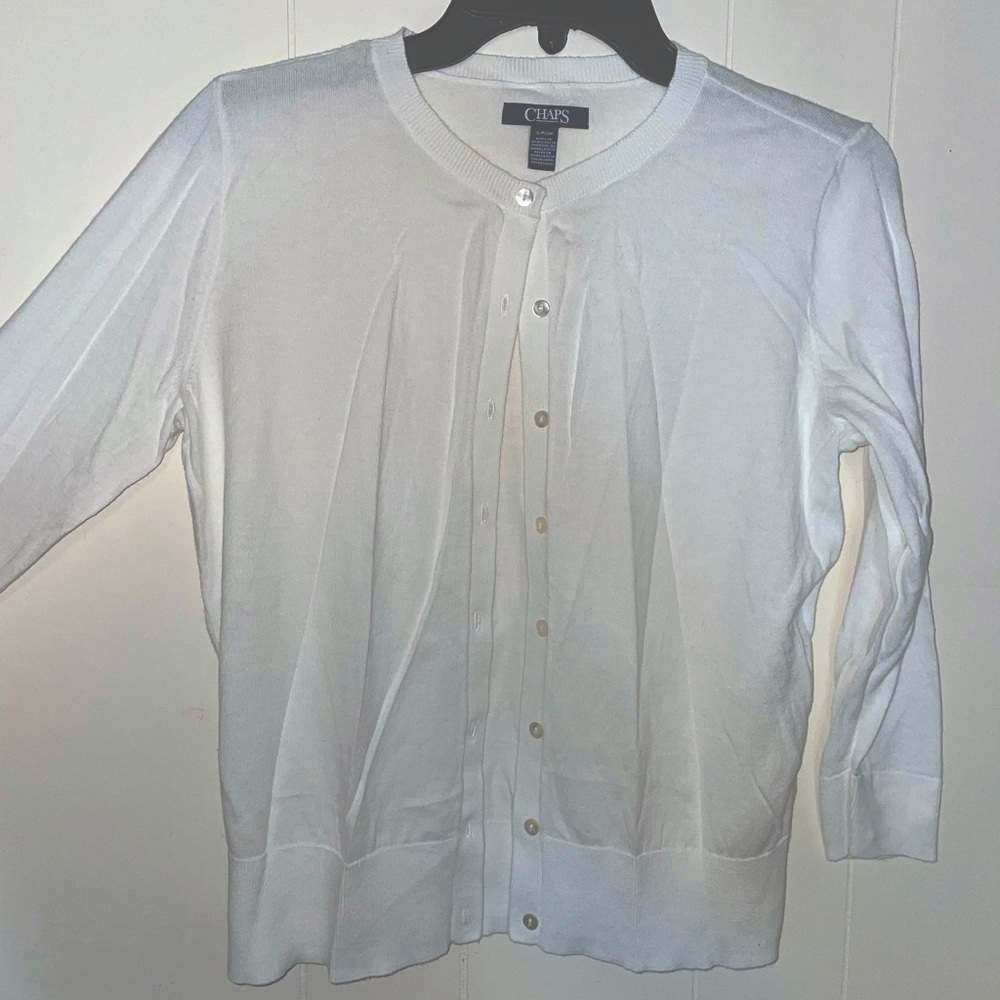 Chaps Cardigan Sweater